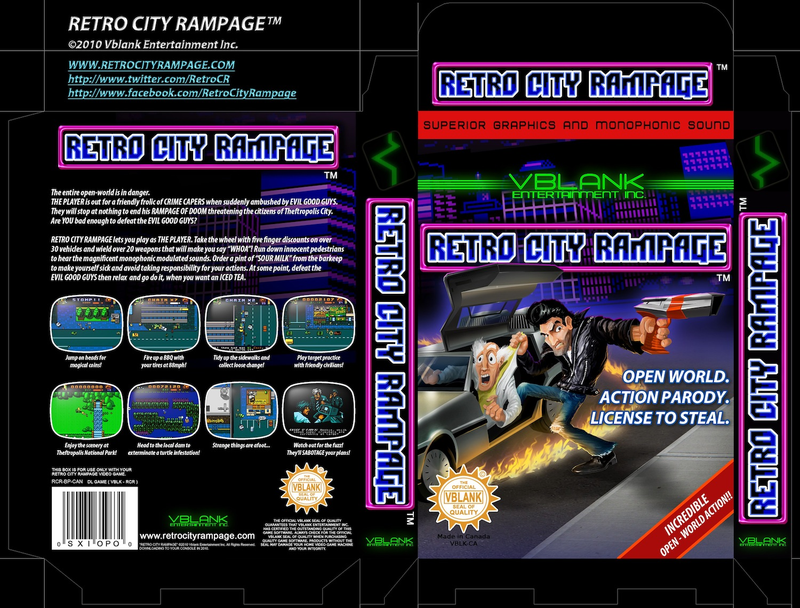 Illustration for article titled Box Art From The Past For A Video Game From The Future